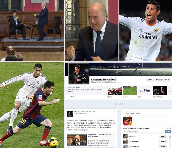 Real Tuntut Pernyataan Sesal, Blatter Mohon Maaf pada Ronaldo